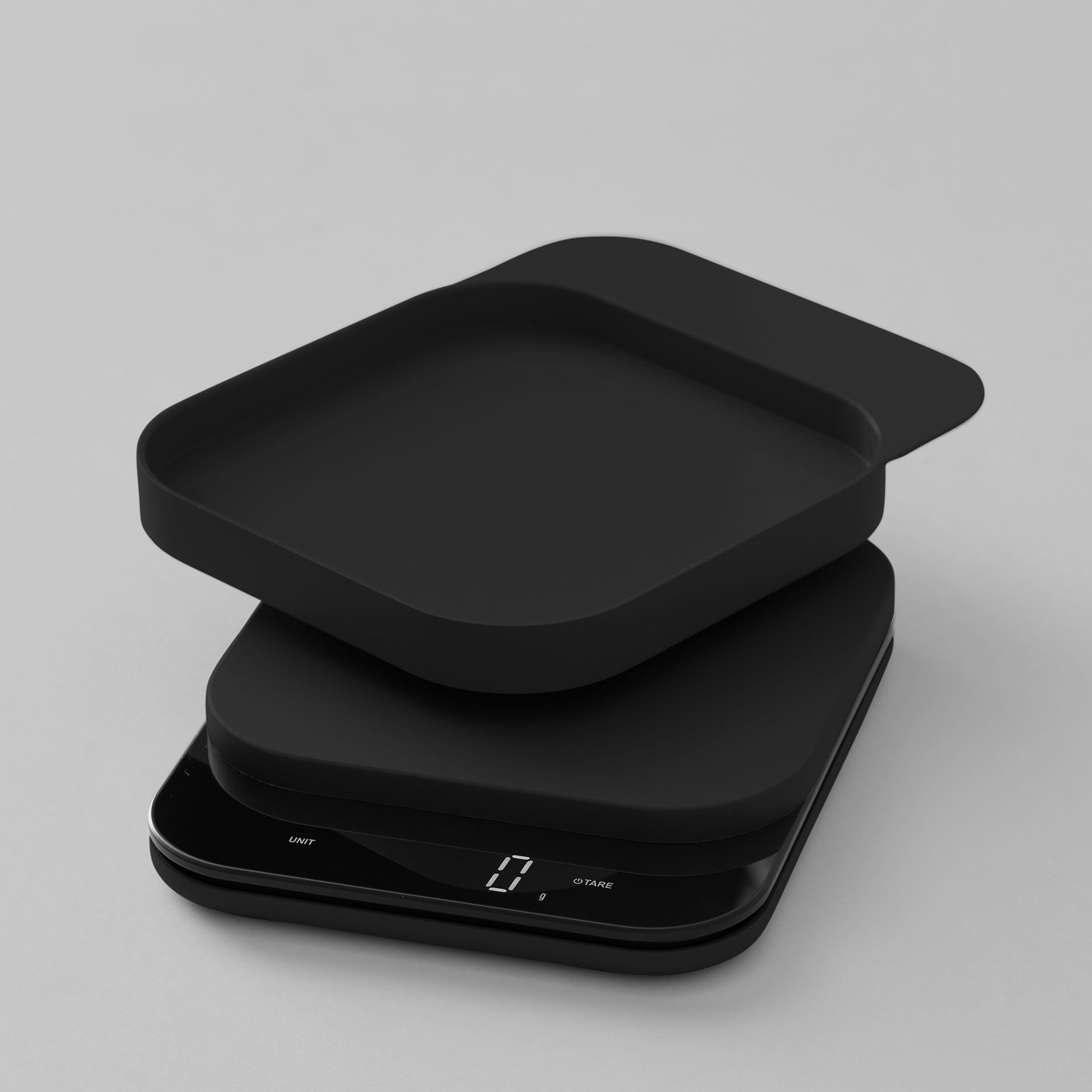 Mensura køkkenvægt sort